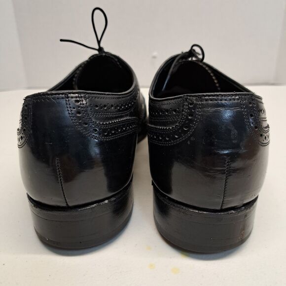 Florsheim Lexington Black Lace Up Wingtip Oxford Dress Men\'s Size 12 D